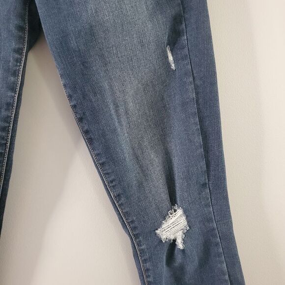 PAIGE Verdugo Skinny Ankle Blue Jeans Size 25 - Picture 4 of 7